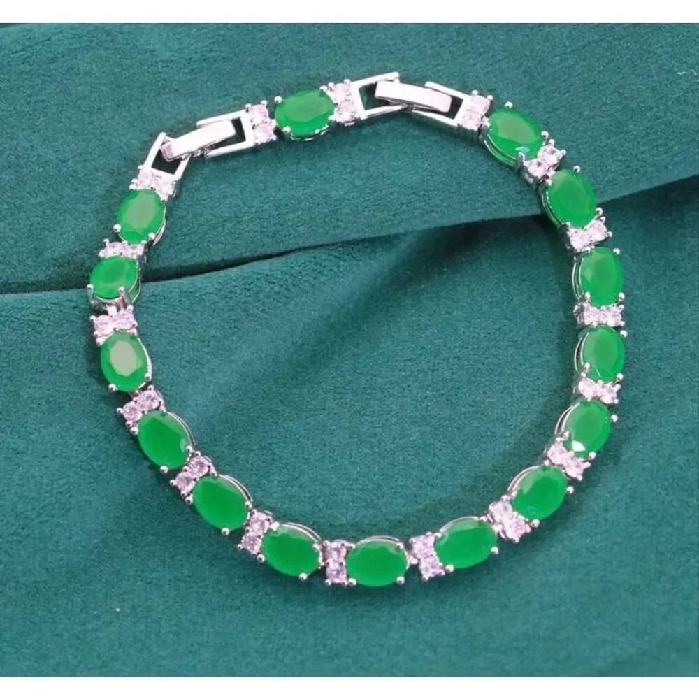 Beautiful Emerald Bracelet